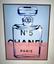Load image into Gallery viewer, Glass Half Full 24&quot; x 30&quot;  (chanel inspired)