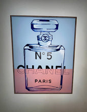 Load image into Gallery viewer, Glass Half Full 24&quot; x 30&quot;  (chanel inspired)