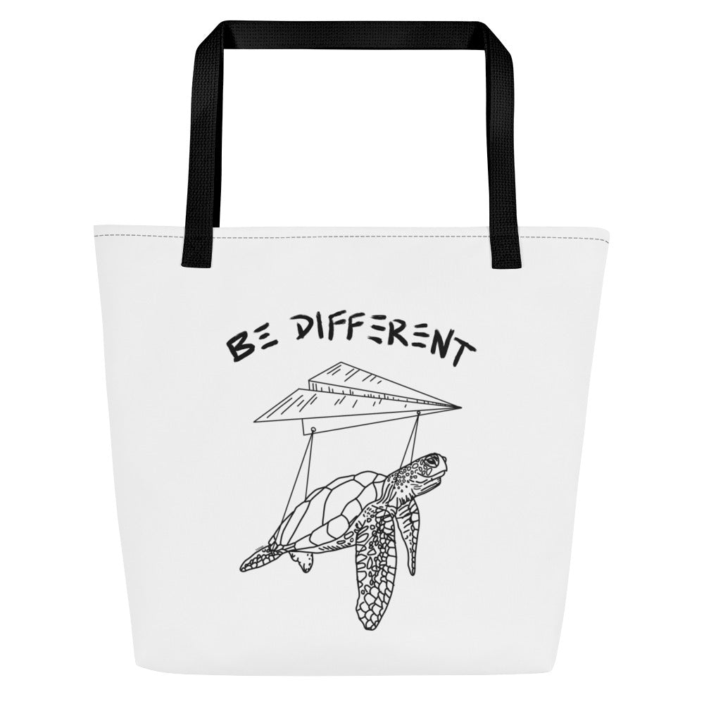 Be Different Large Tote Bag
