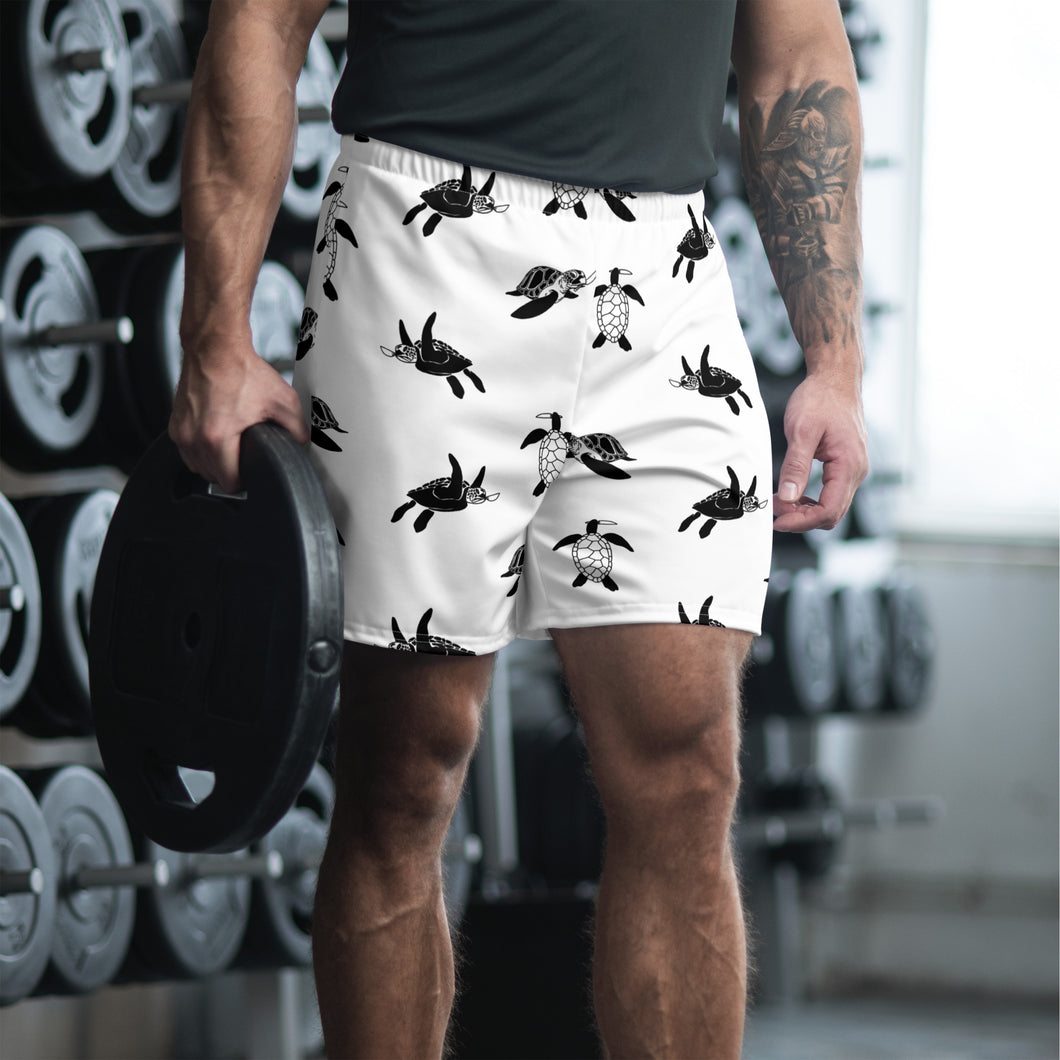 Stabby Turtle Athletic Shorts