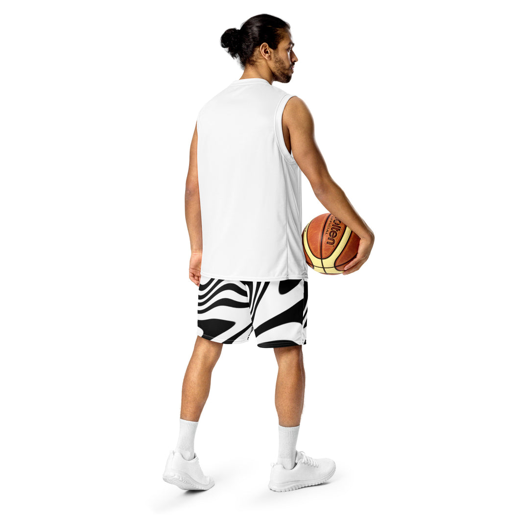 Lucid Unisex mesh athletic shorts