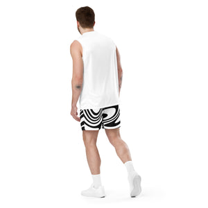 Lucid Unisex mesh athletic shorts