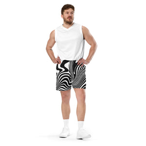 Lucid Unisex mesh athletic shorts