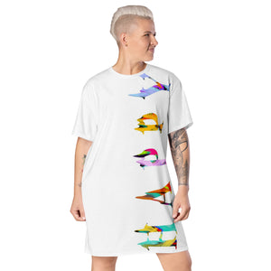 HAPPY T-shirt dress