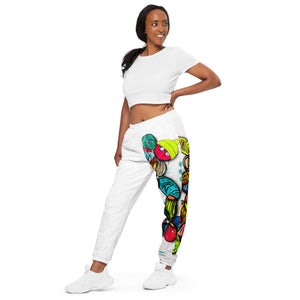 Floral track pants