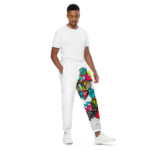 Floral track pants
