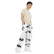 Load image into Gallery viewer, Stabby Turtle wide-leg pants