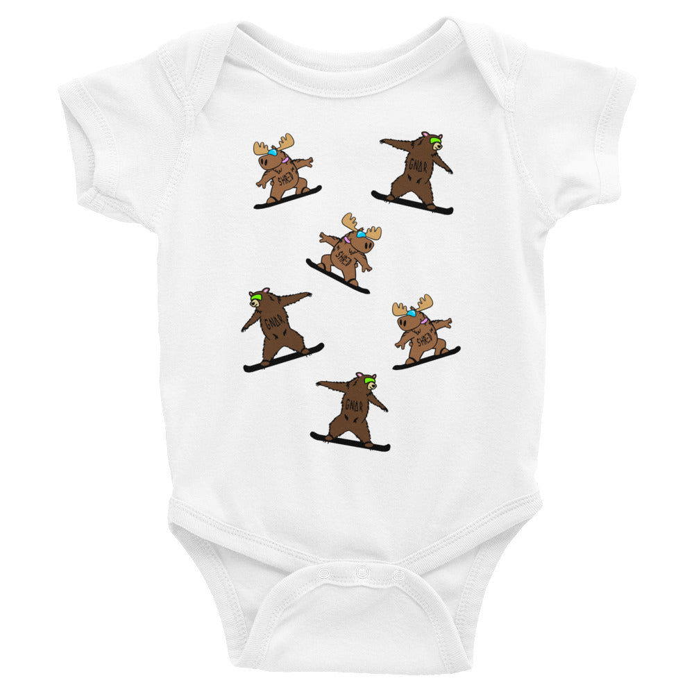 Moose and Brotha Bear Infant Bodysuit