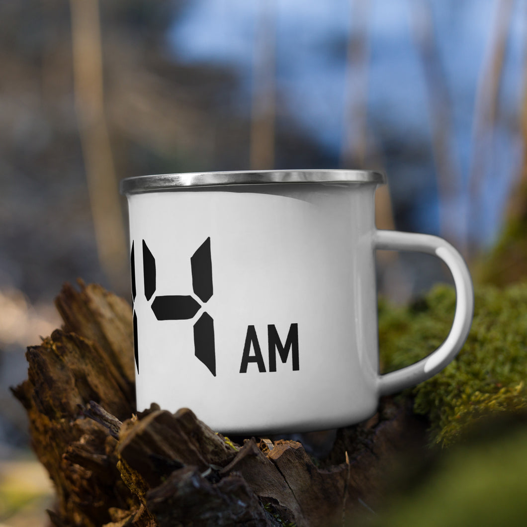 4:44am Enamel Mug