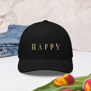 Happy Trucker Cap