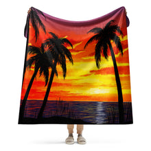 Load image into Gallery viewer, Sunrise Sherpa blanket