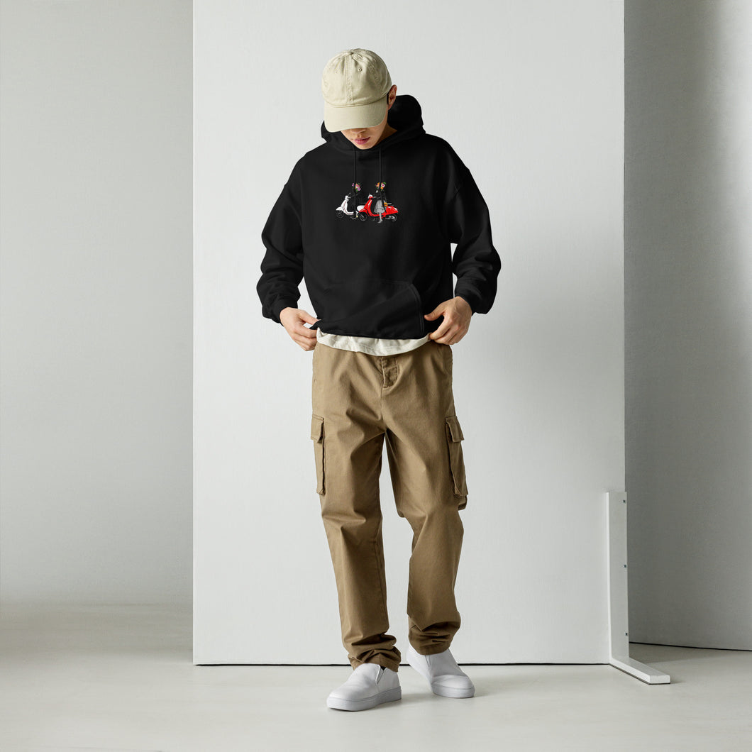 Floral Vespa Hoodie