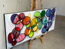 Load image into Gallery viewer, Prismatic Floral  62” x  25”