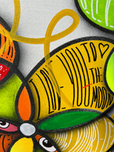 Load image into Gallery viewer, Prismatic Floral  62” x  25”