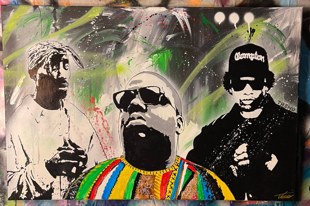 PAC, BIG & EAZY-E -SOLD-