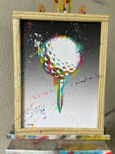 Load image into Gallery viewer, &quot;Ball and Tee&quot; 18&quot; X 24&quot;