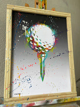 Load image into Gallery viewer, &quot;Ball and Tee&quot; 18&quot; X 24&quot;