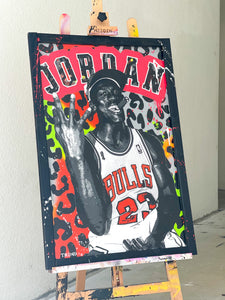 King Jordan 24" x 36"
