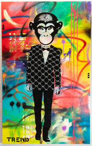 Evolution 30" x 48"