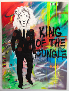 King of the jungle 36" x 48"