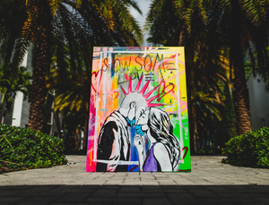 "Show Some Love" 36" x 48"