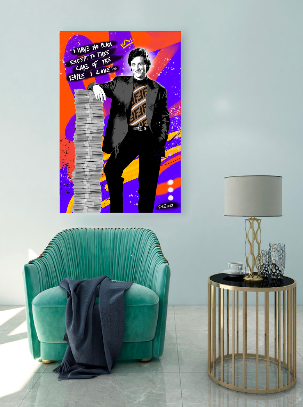 DAD VIBES - Limited edition canvas print 24