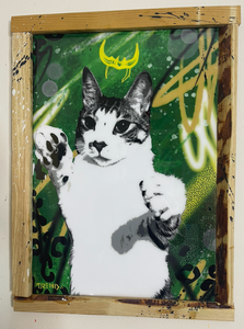 LOKI  16" x 24" Commissioned Art SOLD