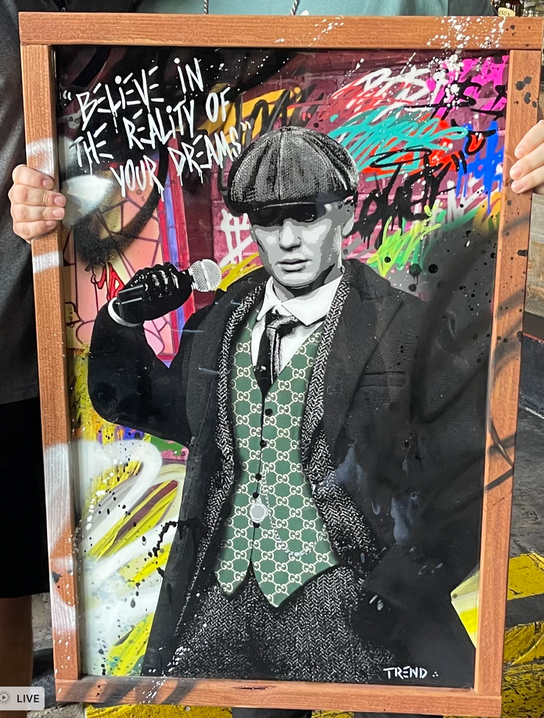 Commissioned Peeky bliner comedy SOLD