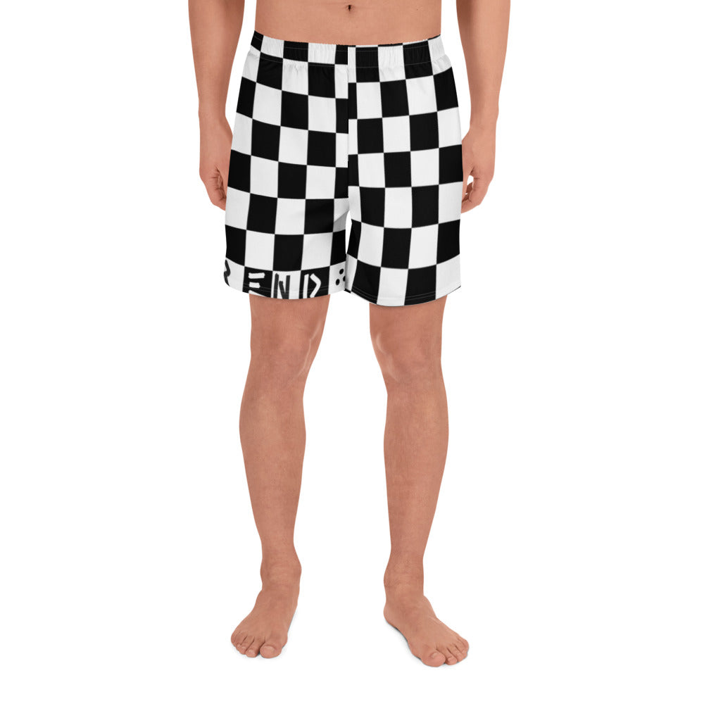 TREND Checkered Athletic Shorts