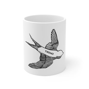 Trendy White Ceramic Mug