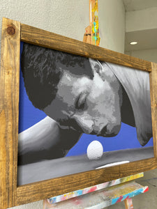 "Go to your home, Ball!" 24" X 36"