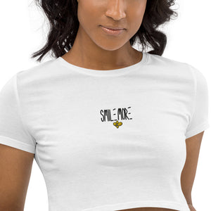 SMILE MORE Crop Top