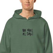 Load image into Gallery viewer, You make me smile unisex hoodie