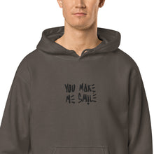 Load image into Gallery viewer, You make me smile unisex hoodie