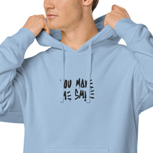 Load image into Gallery viewer, You make me smile unisex hoodie