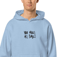 Load image into Gallery viewer, You make me smile unisex hoodie
