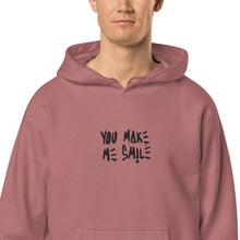 Load image into Gallery viewer, You make me smile unisex hoodie