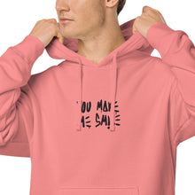 Load image into Gallery viewer, You make me smile unisex hoodie