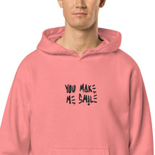 Load image into Gallery viewer, You make me smile unisex hoodie