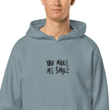 Load image into Gallery viewer, You make me smile unisex hoodie