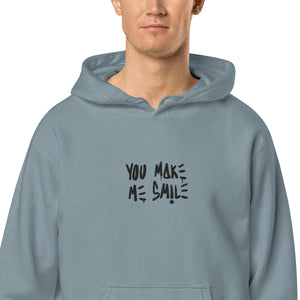 You make me smile unisex hoodie